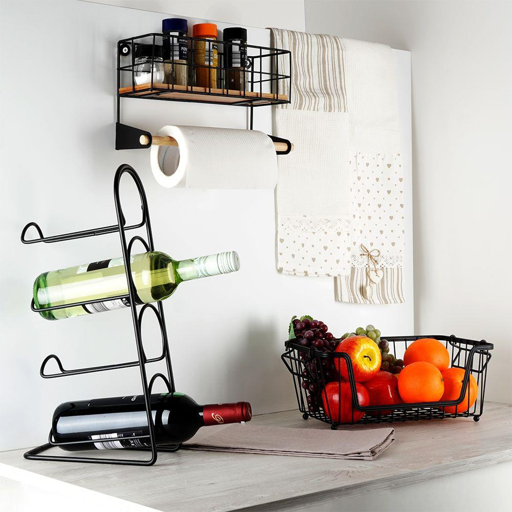 PÓŁKA NA PRZYPRAWY + WIESZAK NA RĘCZNIK PAPIEROWY 229060